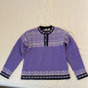 LL Bean Merino wool sweater, Purple, Size. S